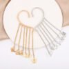 Hollow Women’s Geometric Tassel Butterfly Earrings Earrings 10