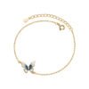 Gold Simple Diamond Inlaid Female Bracelet Bracelets 11