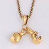 Fashion Gold Necklace Boxing Sport Simplicity Necklaces 10