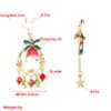 Christmas Series Alloy Dripping Christmas Cane Bells Tassel Earrings Women Christmas 13 Christmas Series Alloy Dripping Christmas Cane Bells Tassel Earrings Women Christmas 13