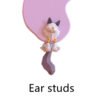 Cute Cat Earrings Can Swing Fun Fashion Painless Earrings 16 Cute Cat Earrings Can Swing Fun Fashion Painless Earrings 16