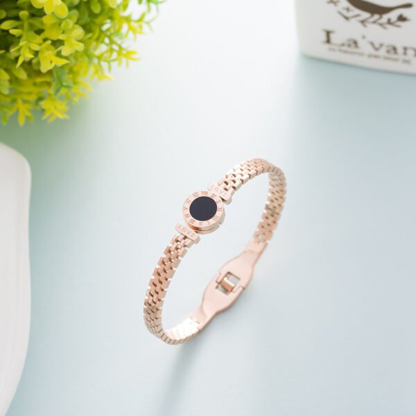 Women’s Rose Gold Stud Earrings Fashion Bracelet Earrings 4