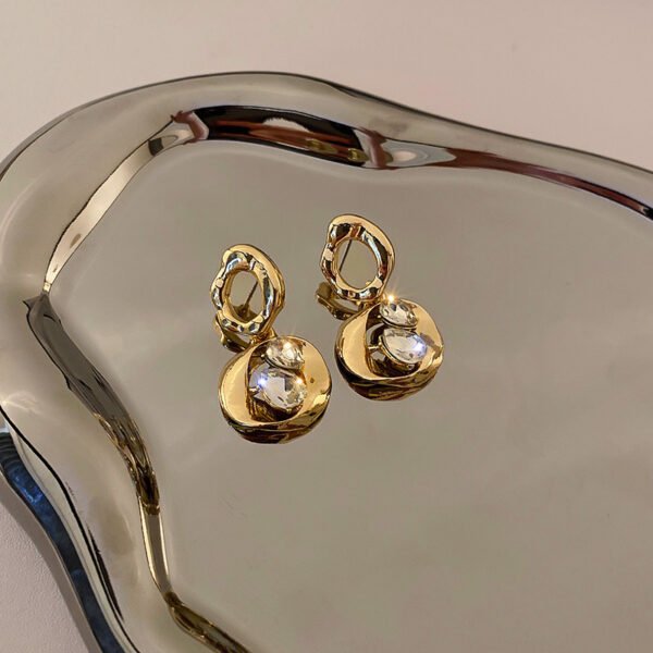 Fashion Personality Diamond 925 Silver Needle Earrings Earrings 4