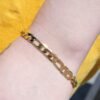 Gold-plated brass bracelet for men Bracelets 14