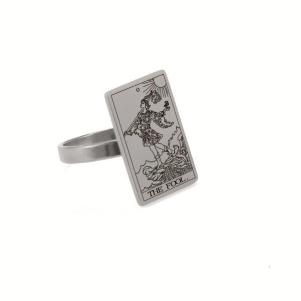 Steel Ring Net Celebrity Small Red Book Push Jewelry Rings 3