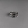 Love Couple Plain Silver Ring Angel Wings Rings 14