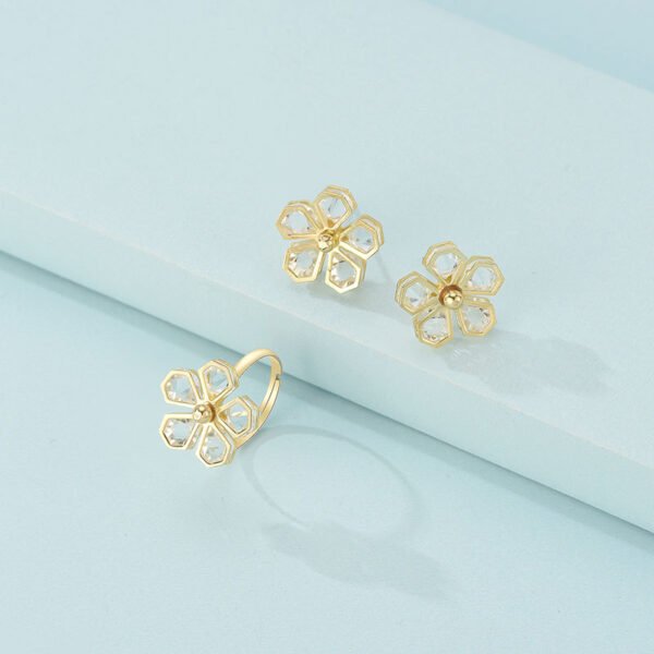 New Sweet And Exaggerated Earrings Female Retro Earrings 7