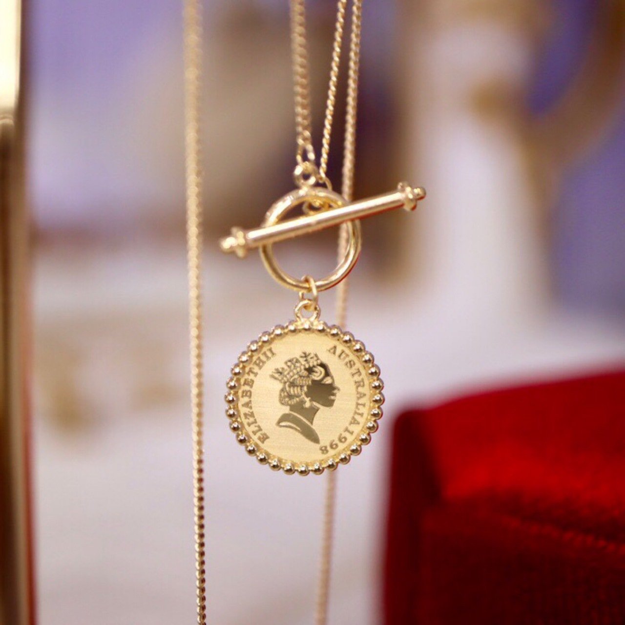 Gold Retro Round Brand Pure Jewelry Necklace Necklaces 10 Gold Retro Round Brand Pure Jewelry Necklace Necklaces 10