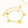 Four Leaf Clover Vietnam Sand Gold Anklet Necklaces 10
