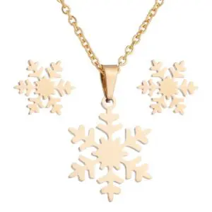 Snowflake necklace Necklaces