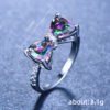 New Women’s Bow Zircon Ring BestSelling 11 New Women’s Bow Zircon Ring BestSelling 11