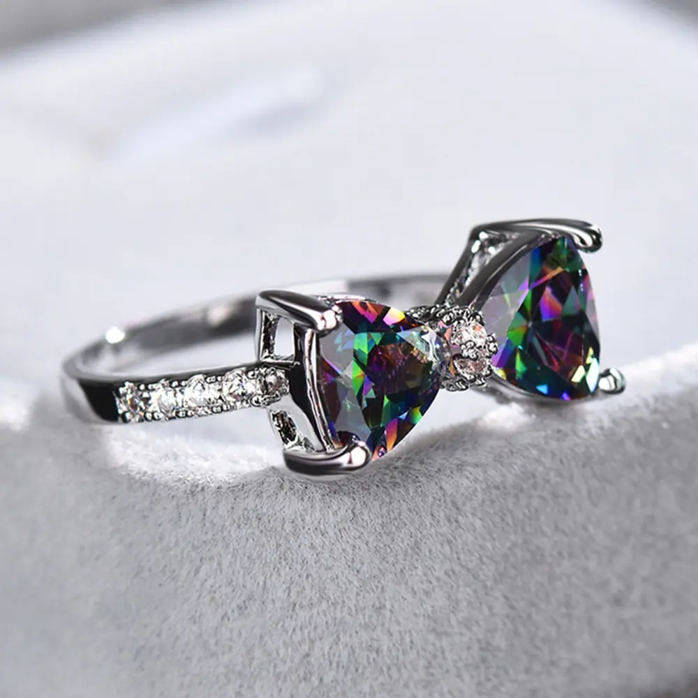 New Women’s Bow Zircon Ring BestSelling 2