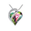 New Hot Sell Heart Shaped Crystal Pendant BestSelling 17