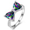 New Women’s Bow Zircon Ring BestSelling 12 New Women’s Bow Zircon Ring BestSelling 12