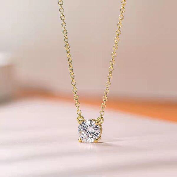 Women’s And Simple Clavicle Chain With Simulated Diamonds BestSelling 4