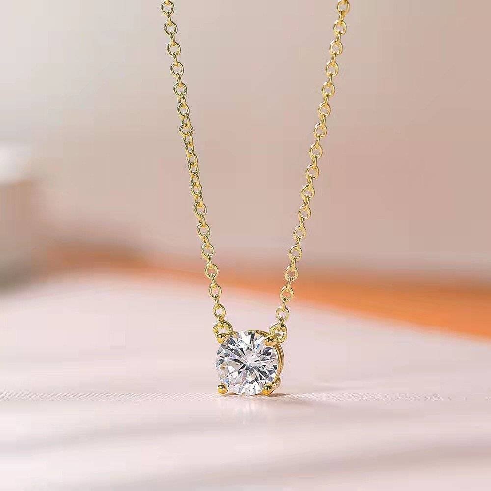 Women’s And Simple Clavicle Chain With Simulated Diamonds BestSelling 2