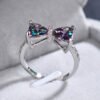 New Women’s Bow Zircon Ring BestSelling 10 New Women’s Bow Zircon Ring BestSelling 10