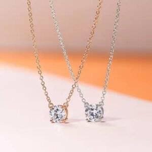 Women’s And Simple Clavicle Chain With Simulated Diamonds BestSelling