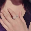 Women’s Zircon Angel Wings Wing Ring rings angel ring 8 Women’s Zircon Angel Wings Wing Ring rings angel ring 8