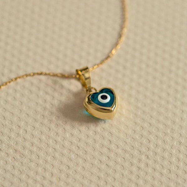 Anti Devil’s Eye Necklace – Zircon Necklace Heart for 100 confidence Necklaces 4