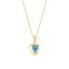 Anti Devil’s Eye Necklace – Zircon Necklace Heart for 100 confidence Necklaces 10 Anti Devil’s Eye Necklace – Zircon Necklace Heart for 100 confidence Necklaces 10
