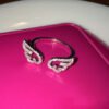 Women’s Zircon Angel Wings Wing Ring rings angel ring 10 Women’s Zircon Angel Wings Wing Ring rings angel ring 10