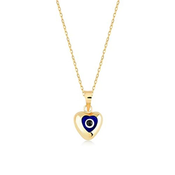 Anti Devil’s Eye Necklace – Zircon Necklace Heart for 100 confidence Necklaces 6