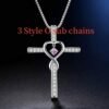 Crystal Infinity Pendant Necklace Accessories 15 Crystal Infinity Pendant Necklace Accessories 15