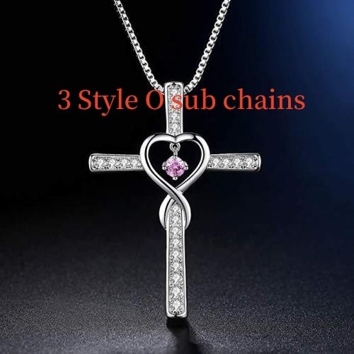 Crystal Infinity Pendant Necklace Accessories 5 Crystal Infinity Pendant Necklace Accessories 5