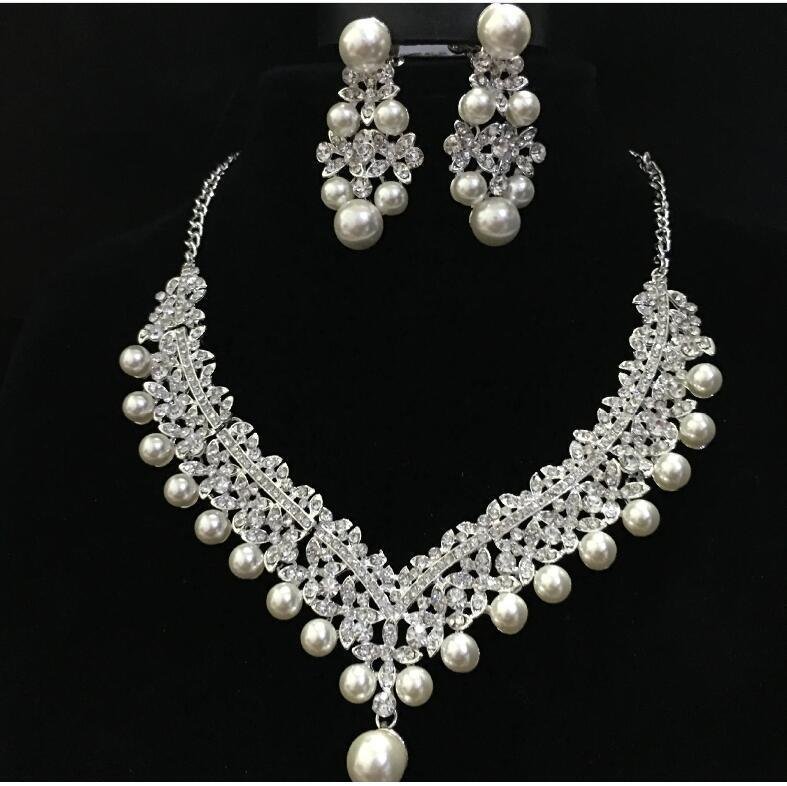 Pearl Elegance Set — Necklace, Bracelet & Earrings Jewelry 6 Pearl Elegance Set — Necklace, Bracelet & Earrings Jewelry 6
