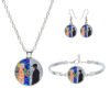 Handmade Glass Jewelry Set Accessories 13
