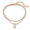 Crystal Tennis Anklet Anklets 12