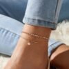 Crystal Tennis Anklet Anklets 10