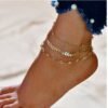 Crystal Tennis Anklet Anklets 16