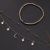 Luna Anklet — Moon & Stars Anklets 11