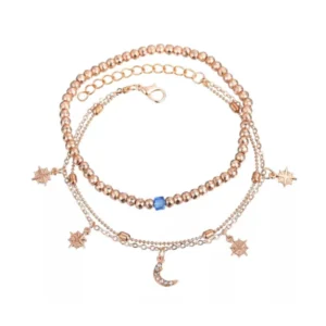 Luna Anklet — Moon & Stars Anklets