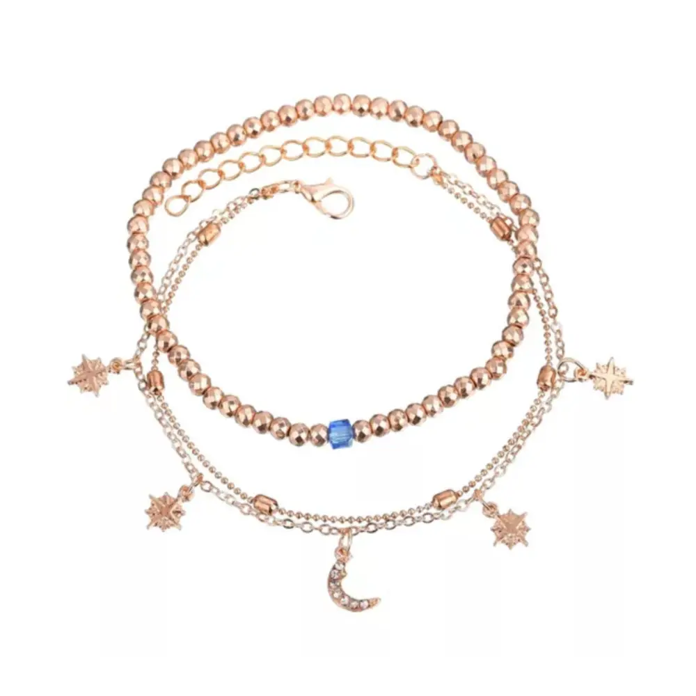 Luna Anklet — Moon & Stars Anklets 3