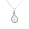 Floating Pearl Pendant Necklace Accessories 15