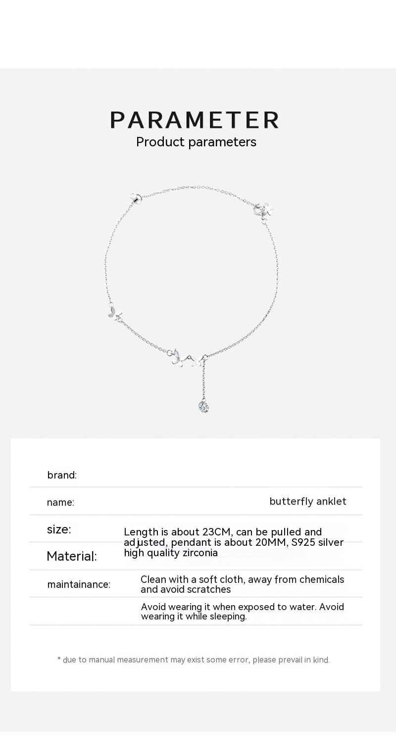 Butterfly Anklet Accessories 7 Butterfly Anklet Accessories 7