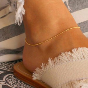 Dainty Gold Chain Anklet Anklets