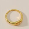 Gold Bee Signet Ring Jewelry 8