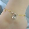 Gold-Plated Silver Anklet Accessories 9