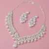 Pearl Elegance Set — Necklace, Bracelet & Earrings Jewelry 8 Pearl Elegance Set — Necklace, Bracelet & Earrings Jewelry 8