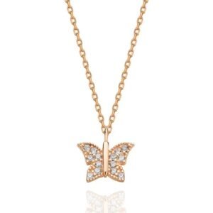 Butterfly Pendant Necklace Accessories Butterfly Pendant Necklace Accessories