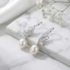 Butterfly Pearl Dangle Earrings Accessories 8 Butterfly Pearl Dangle Earrings Accessories 8