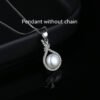 Floating Pearl Pendant Necklace Accessories 13