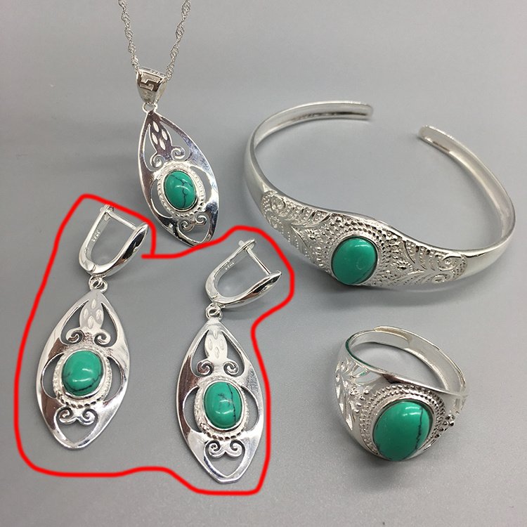 Ethnic Silver Jewelry Set Jewelry 6 Ethnic Silver Jewelry Set Jewelry 6