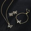 Butterfly Jewelry Set Accessories 16