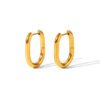 Geometric Gold Earrings Accessories 12