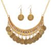Gold Coin Set — Necklace & Earrings Jewelry 10 Gold Coin Set — Necklace & Earrings Jewelry 10